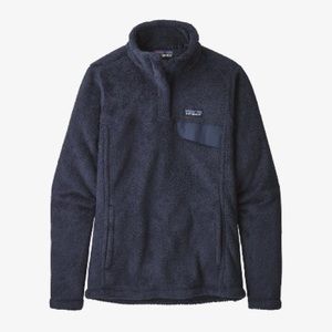 Patagonia NWOT re-tool snap-t pullover, navy